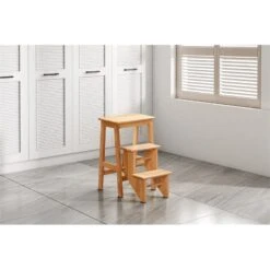 Boraam Niko Folding 24" Step Stool - Aspen Valley -Cymax Sales 2625231 2 L 1