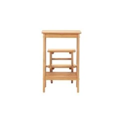 Boraam Niko 24 In Folding Step Stool In Cream Finish -Cymax Sales 2625231 4 L