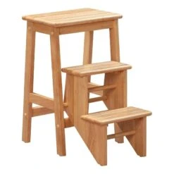 Boraam Niko Folding 24" Step Stool - Aspen Valley -Cymax Sales 2625231 L 1