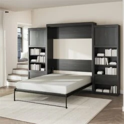 Signature Sleep Paramount Single Side Cabinet For Murphy Wall Beds In Gray Oak -Cymax Sales 2637862 10 L