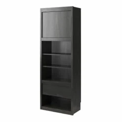 Signature Sleep Paramount Single Side Cabinet For Murphy Wall Beds In Gray Oak -Cymax Sales 2637862 5 L