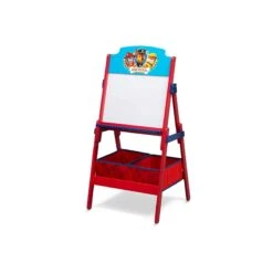 Delta Children Paw Petrol Wood Double Sided Activity Easel In Red/Blue 7 Delta Children Paw Petrol Wood Double Sided Activity Easel In Red/Blue -Cymax Sales 2639611 2 L
