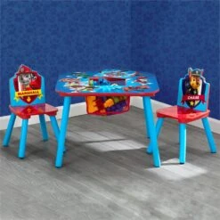Delta Children Paw Petrol Wood Table And Chair Set With Storage In Blue/Red 11 Delta Children Paw Petrol Wood Table And Chair Set With Storage In Blue/Red -Cymax Sales 2639613 1 L