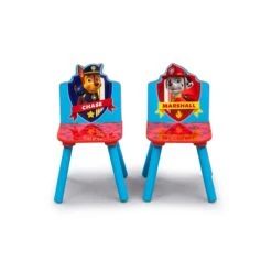 Delta Children Paw Petrol Wood Table And Chair Set With Storage In Blue/Red 9 Delta Children Paw Petrol Wood Table And Chair Set With Storage In Blue/Red -Cymax Sales 2639613 3 L