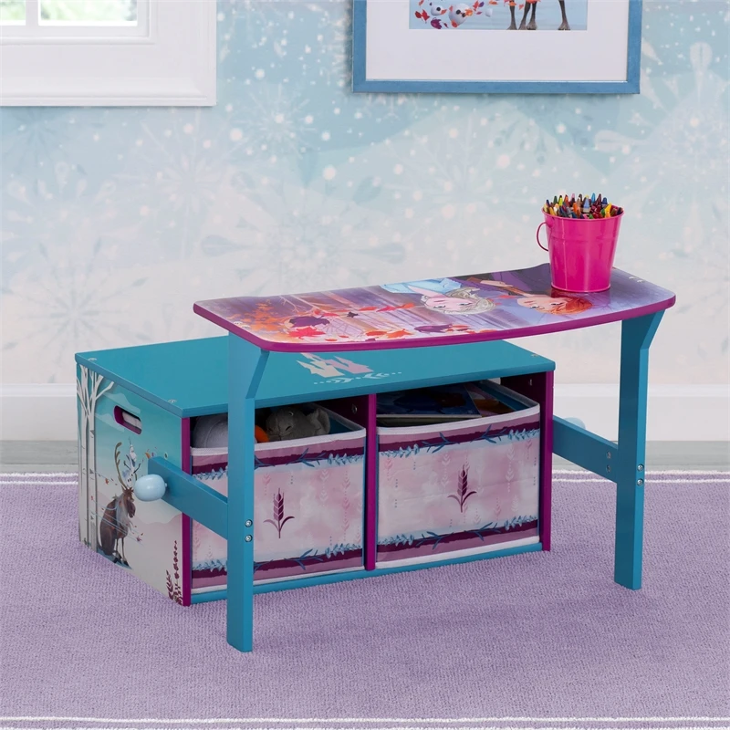 Delta Children Frozen II Engineered Wood Activity Bench In Multi-Color 11 Delta Children Frozen II Engineered Wood Activity Bench In Multi-Color - Image 11