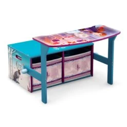 Delta Children Frozen II Engineered Wood Activity Bench In Multi-Color 15 Delta Children Frozen II Engineered Wood Activity Bench In Multi-Color -Cymax Sales 2639707 5 L