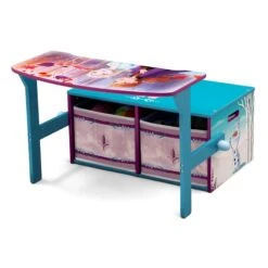 Delta Children Frozen II Engineered Wood Activity Bench In Multi-Color 16 Delta Children Frozen II Engineered Wood Activity Bench In Multi-Color -Cymax Sales 2639707 6 L