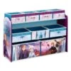Delta Children Frozen II 9-Bin Wood Design & Store Toy Organizer In Multi-Color