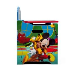 Delta Children Mickey Mouse Engineered Wood Deluxe Toy Box In Multi-Color -Cymax Sales 2639722 16 L