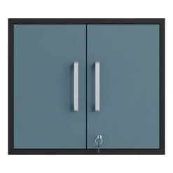 Manhattan Comfort Eiffel Wood Floating Garage Storage Cabinet In Yellow -Cymax Sales 2640036 8 L 1