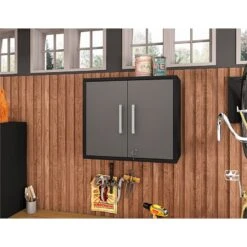 Manhattan Comfort Eiffel 6-Piece Engineered Wood Garage Storage Set In Yellow -Cymax Sales 2641587 27 L