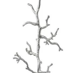 Jewelry Hanging Racks Aluminum Tree Inspired Accent Silver Finish Set Of 2 8 Jewelry Hanging Racks Aluminum Tree Inspired Accent Silver Finish Set Of 2 -Cymax Sales 2665009 3 L