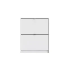 Home Square 2-Piece Set With 2 Drawer Shoe Cabinet And 3 Drawer Shoe Cabinet -Cymax Sales 2685515 3 L