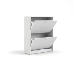 Home Square 2-Piece Set With 2 Drawer Shoe Cabinet And 3 Drawer Shoe Cabinet -Cymax Sales 2685515 7 L