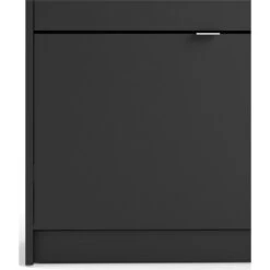 Home Square 2-Piece Set With Shoe Cabinet & 3 Drawer Shoe Cabinet In Black Matte -Cymax Sales 2685516 7 L
