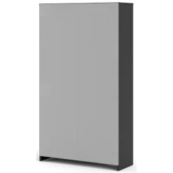 Home Square 2-Piece Set With Shoe Cabinet & 4 Drawer Shoe Cabinet In Black Matte -Cymax Sales 2685517 11 L