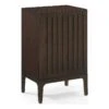 Crosley Furniture Asher Particle Board Record Storage Stand In Dark Brown