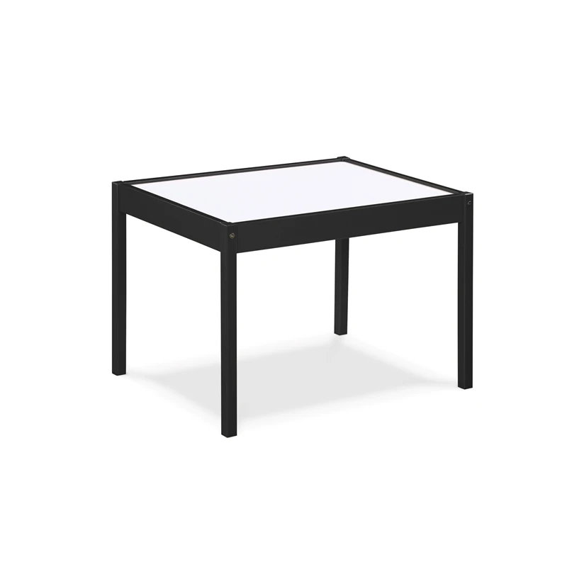 Pemberly Row 3-Piece Wood Dry Erase Kids Table & Chair Set In Gray 17 Pemberly Row 3-Piece Wood Dry Erase Kids Table & Chair Set In Gray - Image 17