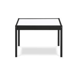 Pemberly Row 3-Piece Wood Dry Erase Kids Table & Chair Set In Gray 37 Pemberly Row 3-Piece Wood Dry Erase Kids Table & Chair Set In Gray -Cymax Sales 2701324 3 L