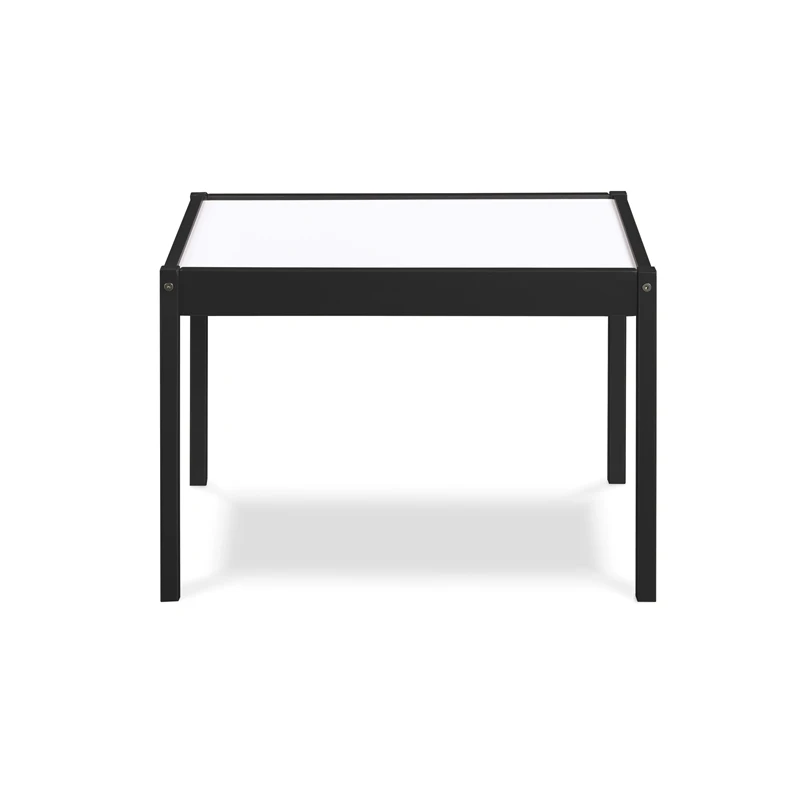 Pemberly Row 3-Piece Wood Dry Erase Kids Table & Chair Set In Gray 18 Pemberly Row 3-Piece Wood Dry Erase Kids Table & Chair Set In Gray - Image 18