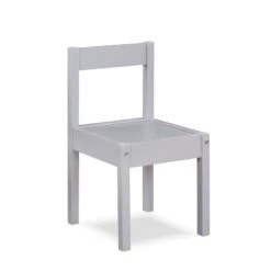 Pemberly Row 3-Piece Wood Dry Erase Kids Table & Chair Set In Gray 24 Pemberly Row 3-Piece Wood Dry Erase Kids Table & Chair Set In Gray -Cymax Sales 2701326 4 L