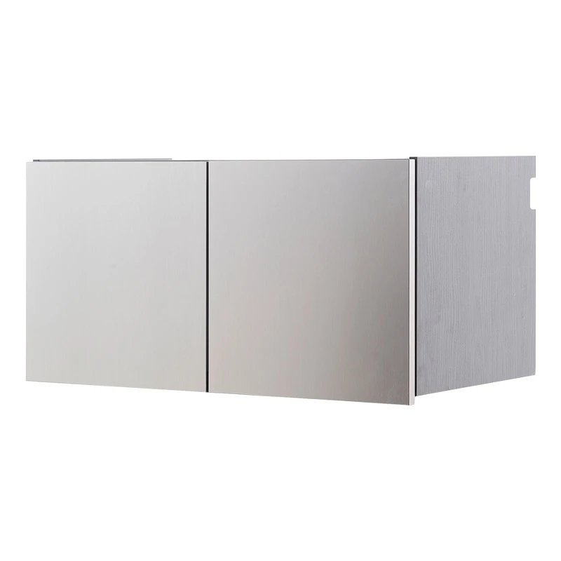 Nova Series Wood Wall Mounted Garage Cabinet In Metallic Gray 1 Nova Series Wood Wall Mounted Garage Cabinet In Metallic Gray