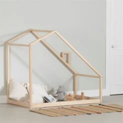 South Shore Ohana House Bed For The Playroom Toddler Natural -Cymax Sales 2725277 1 L