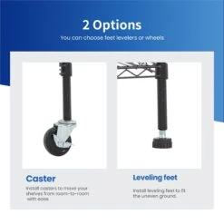 Furniture Of America Stada 4-Tier Metal Shelf With Adjustable Height In Black -Cymax Sales 2728308 6 L