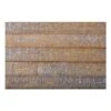 HomeRoots '5" X 48" Thermo Treated Natural Brown And Gray Wood Wall Plank Set