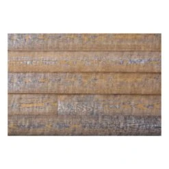 HomeRoots '5" X 48" Thermo Treated Natural Brown And Gray Wood Wall Plank Set