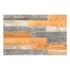 HomeRoots '5" X 48" Thermo Treated Gold Gray And White Wood Plank Large Set