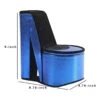 High Heel Shoe Jewelry Box With 2 Hooks And Storage Blue