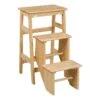 Boraam Niko Folding 29" Step Stool - Natural