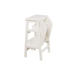 Boraam Niko Folding 29" Step Stool - Cream -Cymax Sales 2748999 4 L
