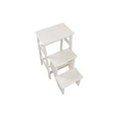 Boraam Niko Folding 29" Step Stool - Cream -Cymax Sales 2748999 6 L