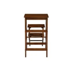 Boraam Niko Folding 29" Step Stool - Cappuccino -Cymax Sales 2749010 4 L