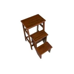 Boraam Niko Folding 29" Step Stool - Cappuccino -Cymax Sales 2749010 6 L