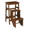 Boraam Niko Folding 29" Step Stool - Cappuccino