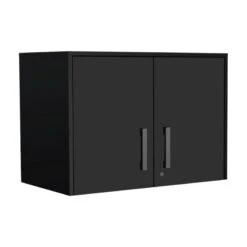 TUHOME Melrose 4 Piece Garage Sets Black Engineered Wood 7 TUHOME Melrose 4 Piece Garage Sets Black Engineered Wood -Cymax Sales 2749034 2 L