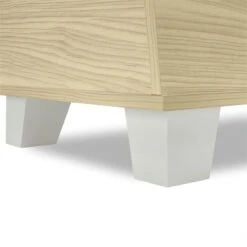 Kids Catch-All Toy Storage Box - Light Woodgrain 17 Kids Catch-All Toy Storage Box - Light Woodgrain -Cymax Sales 2750166 3 L