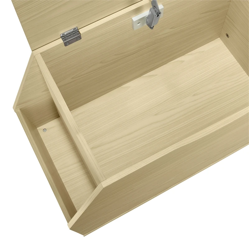 Kids Catch-All Toy Storage Box - Light Woodgrain 6 Kids Catch-All Toy Storage Box - Light Woodgrain - Image 6