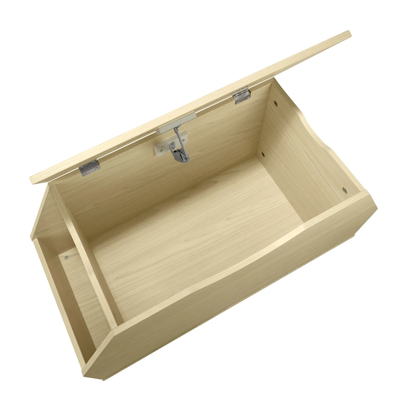 Kids Catch-All Toy Storage Box - Light Woodgrain 7 Kids Catch-All Toy Storage Box - Light Woodgrain - Image 7