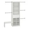Ameriwood Home Little Seeds Engineered Wood Kids Closet Organizer In White