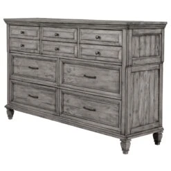 Coaster Avenue 8-Drawer Rectangular Traditional Wood Dresser In Gray -Cymax Sales 2751088 3 L