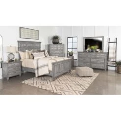 Coaster Avenue 8-Drawer Rectangular Traditional Wood Dresser In Gray -Cymax Sales 2751088 9 L