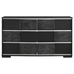 Coaster Blacktoft 6-drawer Contemporary Wood Dresser In Black Finish 12 Coaster Blacktoft 6-drawer Contemporary Wood Dresser In Black Finish -Cymax Sales 2751365 12 L
