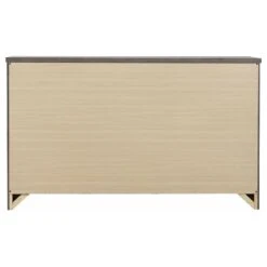 Coaster Frederick 6-drawer Farmhouse Wood Dresser Weathered Oak -Cymax Sales 2751427 5 L