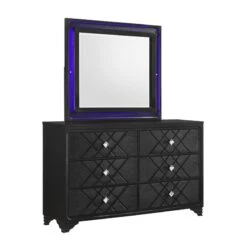 Coaster Penelope 6-drawer Contemporary Wood Dresser In Black Finish -Cymax Sales 2751611 1 L