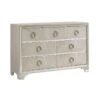 Coaster Salford 7-drawer Contemporary Wood Dresser Metallic Silver