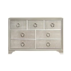 Coaster Salford 7-drawer Contemporary Wood Dresser Metallic Silver 19 Coaster Salford 7-drawer Contemporary Wood Dresser Metallic Silver -Cymax Sales 2751615 4 L